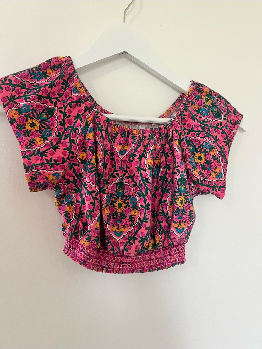 Mini Boden Cotton Crop Top